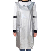 Sleeveless Pet Apron Beauty Gown Pet Grooming Beautician Smock Waterproof Clothing Pet Store Aprons,M, Length: 93cm